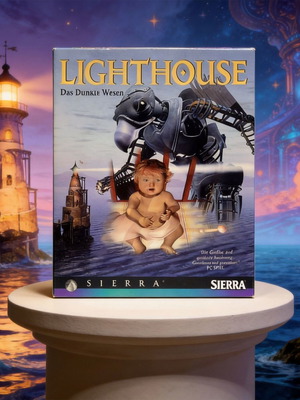 Lighthouse The Dark Being παιχνίδι PC μεταχειρισμένο, περιπέτεια, Sierra big box