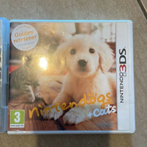 Nintendo DS cases for Nintendogs and Need for Speed
