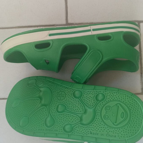Panathinaikos slippers for boys, green, sizes 30-31