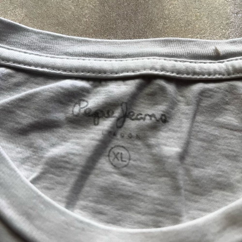 Pepe Jeans t-shirt used, white, size XL