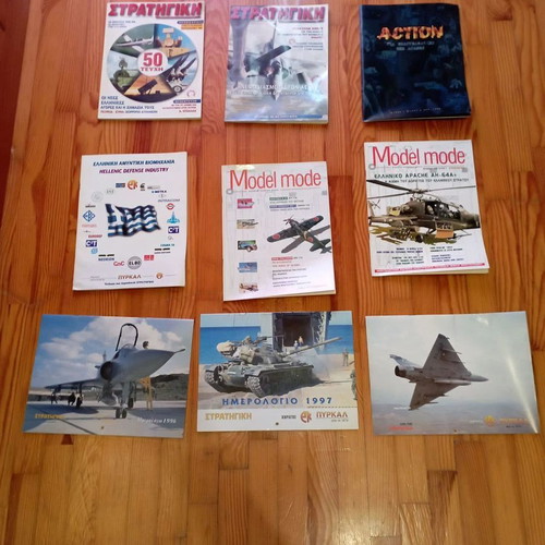 Strategiki magazines issues 1-50 like new with bonus calendars and extras