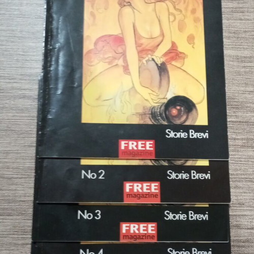 Milo Manara FREE magazine collection pack of 10 like new