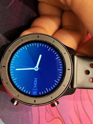Amazfit GTR Aluminium 42mm μεταχειρισμένο αδιάβροχο smartwatch με παλμογράφο