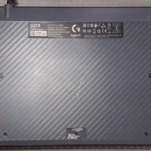 Logitech G213 Prodigy gaming keyboard used for repair or spare parts