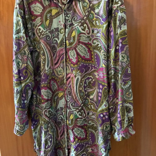 Zara Home Caftan Shirt like new, multicolor, purple