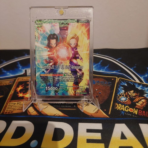 Androids 20, 17 & 18 Bionic Renaissance card like new