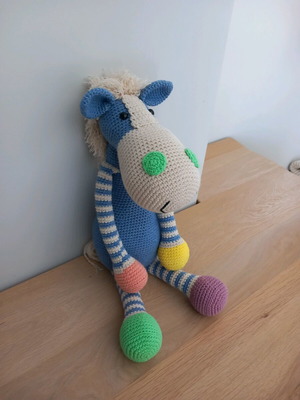Handmade Amigurumi Horse 44 cm new