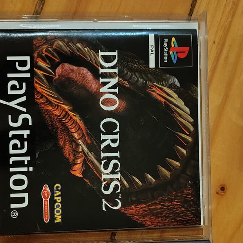 Dino Crisis 2 PlayStation PS1 game like new, French edition
