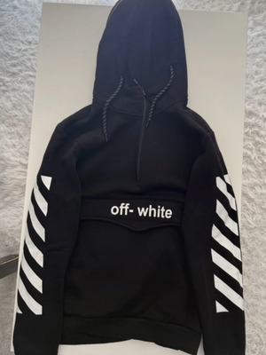 Φούτερ Off-White μεταχειρισμένο, μαύρο και άσπρο, μέγεθος XL