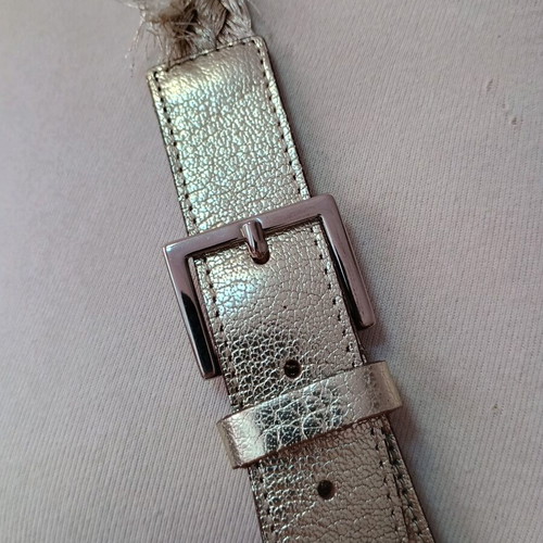 Trussardi Jeans women's belt leather and braided used