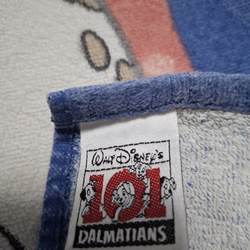 Disney beach towels used, 2 with 101 Dalmatians design