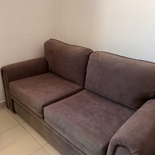 Two-seater sofa used