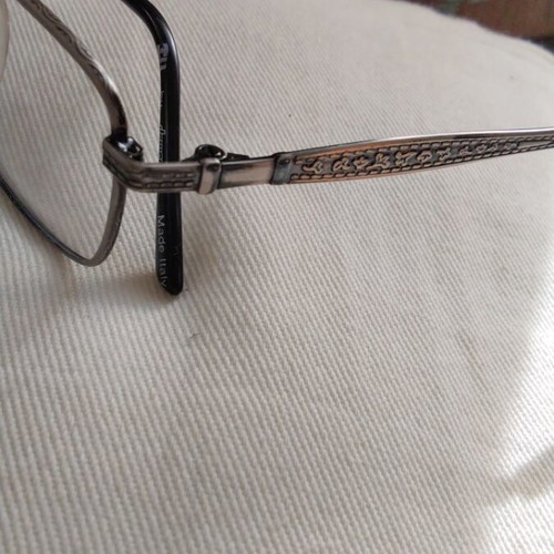 Vintage metal optical frame silver color like new
