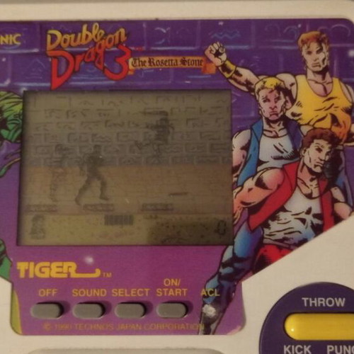 Double Dragon Handheld Tiger 1988 used, very good condition
