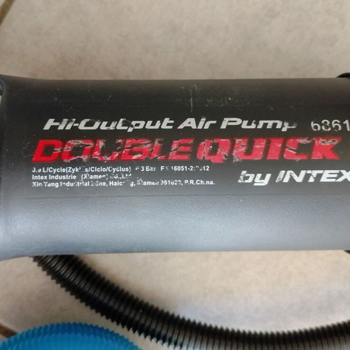 Intex Double Quick I hand pump and foot pump set for balloons