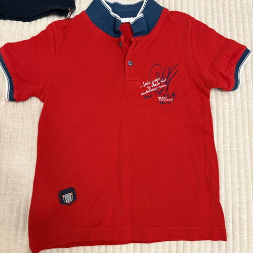 Boy's cotton blouses new, size 5 years, set of 3 items