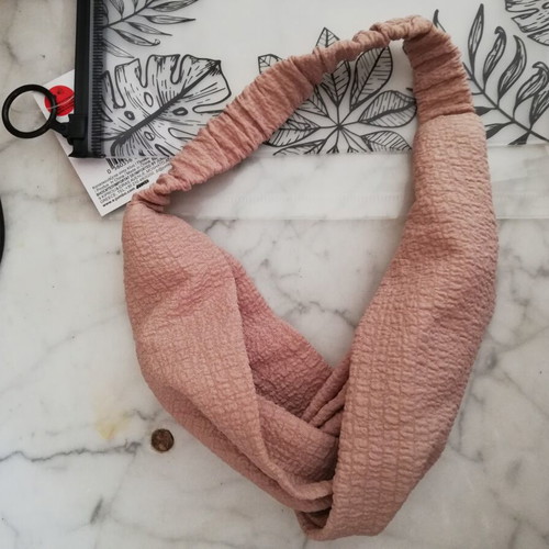 Beige hairband