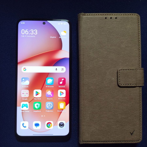 Xiaomi Redmi Note 12 4G NFC Dual SIM (4/128GB) like new, gray with case and charger