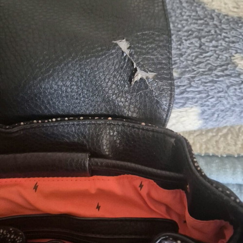 Backpack Paul's Boutique used, black, medium size
