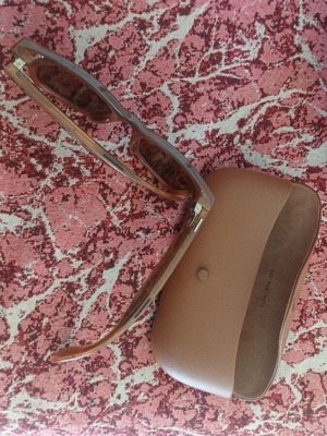 Ray Ban glasses with Polaroid lenses, brown