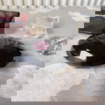  Δύο συλλεκτικά κρυστάλλινα μπουκαλάκια αρώματος VERSACE, 50 και 30 ml. Χωρίς το περιεχόμενο