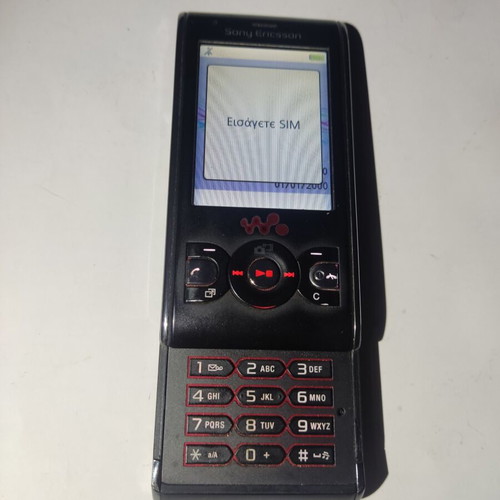 Sony Ericsson W595 phone like new, black