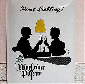 Διαφημιστική επιγραφή warfteiner beer vintage