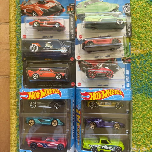 Hotwheels car set new