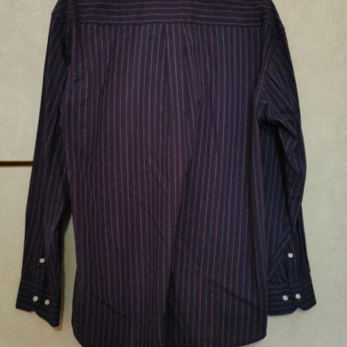 Men's Cotton Shirt L like new, purple, 100% cotton
