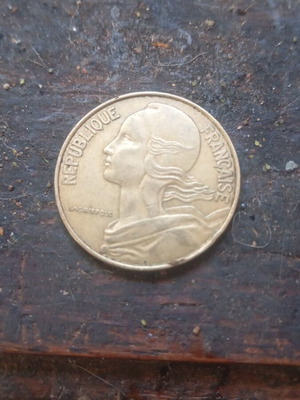 France 20 Sendimos 1968 coin like new