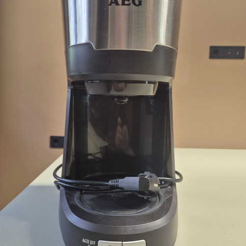 AEG KF5300 coffee maker used without carafe