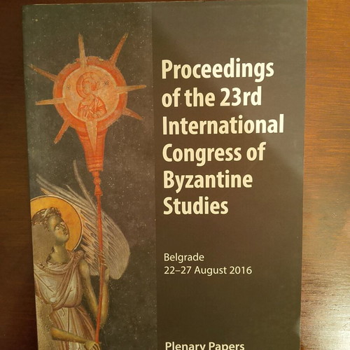 Proceedings of the 23rd International Congress of Byzantine Studies Plenary Papers like new