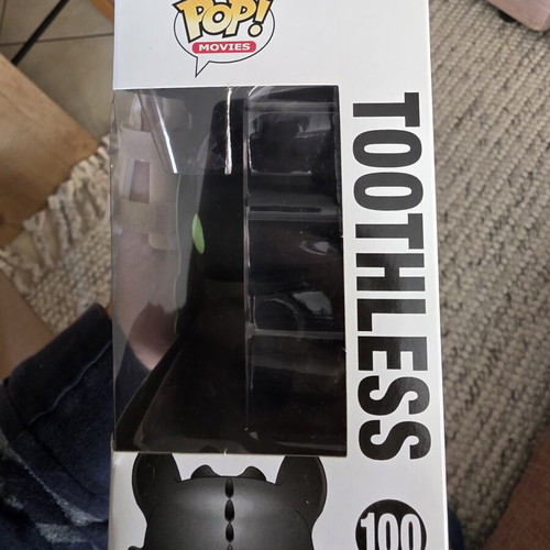 Toothless Funko Pop vinyl figure like new