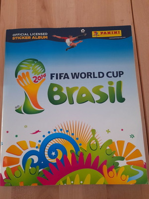 Άλμπουμ Panini Brazil 2014 μεταχειρισμένο, πλήρες