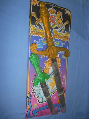 King Knight καρτέλα με σπαθιά καινούργια
