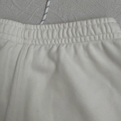 Lacoste joggers white with blue stripe