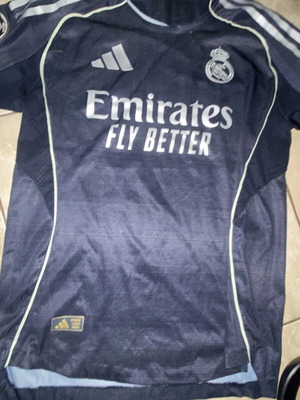 Real Madrid 25/26 season jersey, official replica