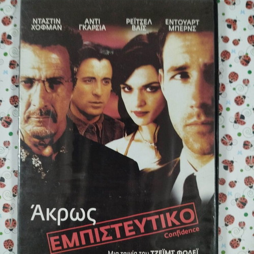 Confidence DVD used with subtitles