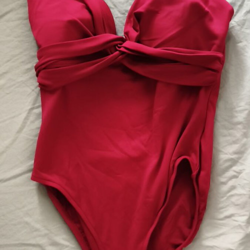 Swimsuit size L, like new, red