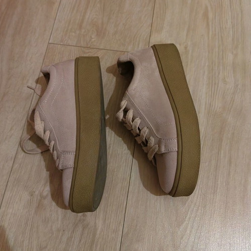 Women's Dipata shoes size 37 used, beige and pink