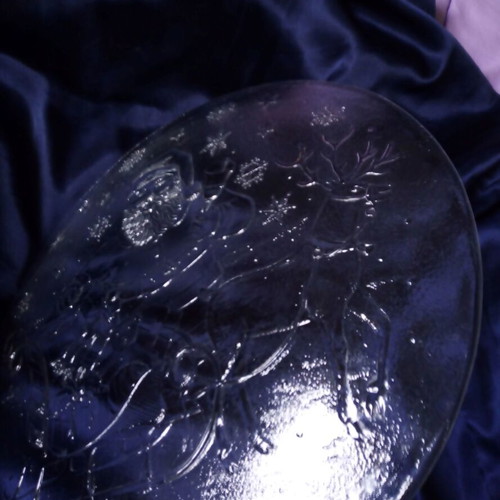 Christmas serving platter diameter 32 cm like new