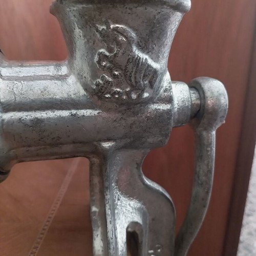 Soviet antique meat grinder used