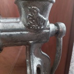 Soviet antique meat grinder used