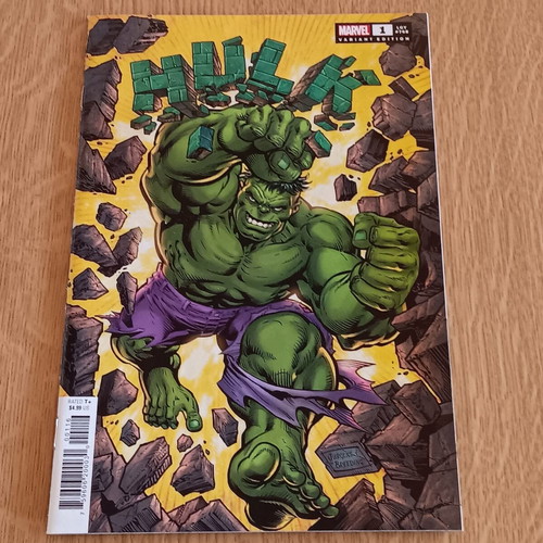 Hulk (2022) #1 Variant Jurgens Cover Marvel Comics like new