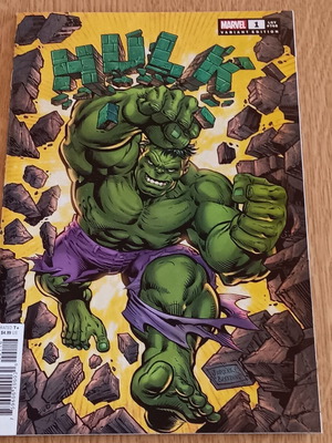 Hulk (2022) #1 Variant Jurgens Cover Marvel Comics like new