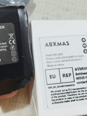 Power banks 7.4 V 3200 mAh νέα, σετ από два για θερμαινόμενα αντικείμενα