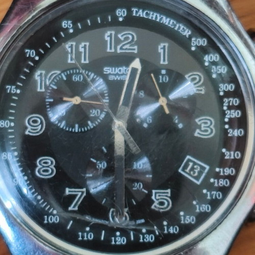 Irony watch used, old