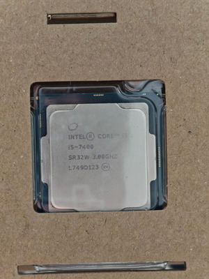 Intel Core i5-7400 processor like new, 7th gen Kaby Lake