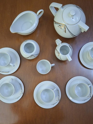 Vintage Mitterteich Bavaria Porcelain Tea and Coffee Set like new