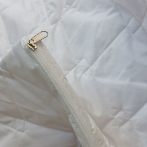 Quilted pillowcases with zipper 45x65 new